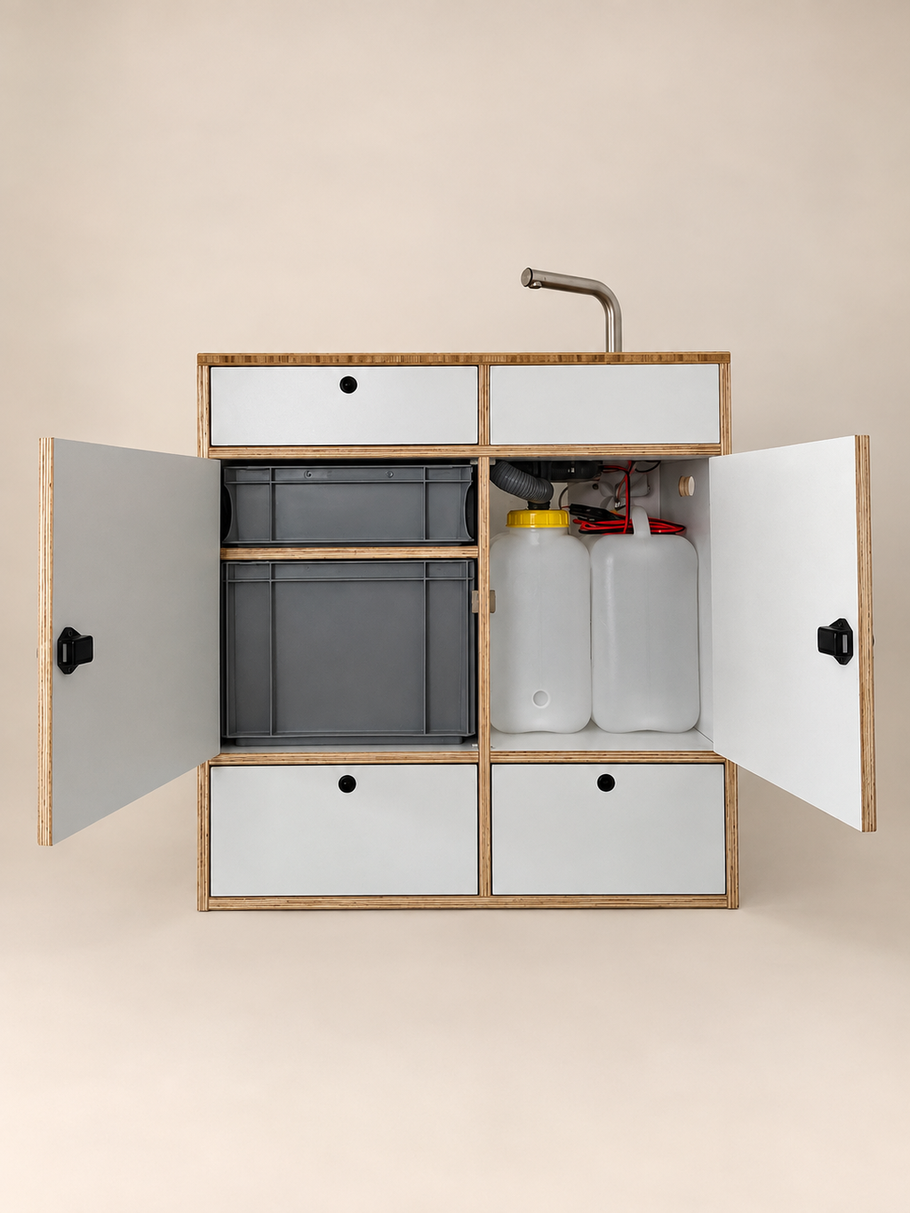 Lightweight camper kitchen